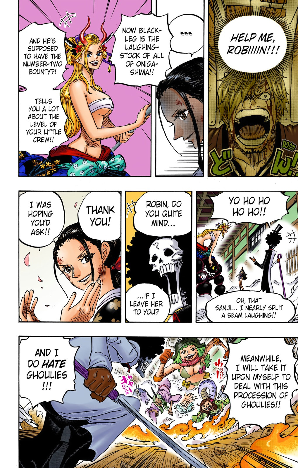 One Piece Digital Colored Chapter 1020 image 14